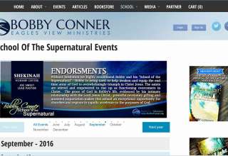 Bobby Conner - School Of The Supernatural Events