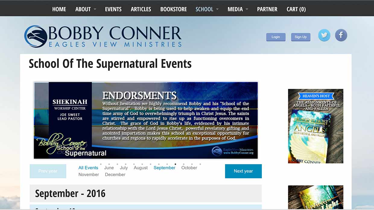 Bobby Conner - School Of The Supernatural Events - Sozocial Gold